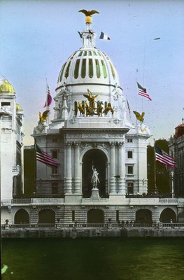 Pavillon der USA auf der Weltausstellung in Paris IMG