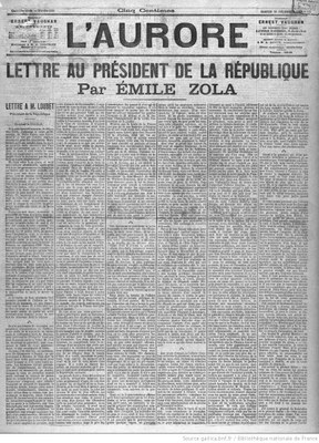 L'Aurore, Lettre au Président IMG