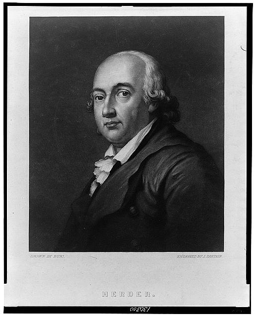 John Sartain (1808-1897), Portrait Johann Gottfried Herder (1744–1803), Mezzotinto nach einer Zeichnung von Buri, ohne Datum [zwischen 1828 und 1880]; Bildquelle: Library of Congress, Prints and Photographs Division, http://hdl.loc.gov/loc.pnp/cph.3c30300. 