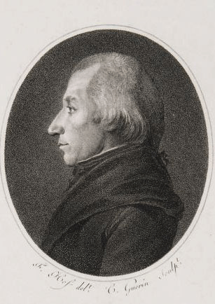 Christian Wilhelm Dohm (1751-1820) als preußischer Gesandter, um 1800 Punktierstich von C. Guerin nach F. Hof 29,2 x 21,1 cm (Blatt, beschnitten) WLMKuK Münster, Inv.Nr. K 64-103 LM Foto: WLMKuK Münster/Sabine Ahlbrand-Dornseif Bildquelle: http://www.lwl.org/LWL/Kultur/Aufbruch/themen_start/politik/verfassung/gleichheit/judenemanzipation/zwei_wege/index2_html