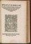 William Turner, A booke of the natures and properties as well of the bathes in England as of other bathes in Germany and Italy, Titelblatt