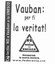 Flugblatt gegen die Aufnahme der Festungsanlagen von Vauban ins UNESCO-Weltkulturerbe, 2007, hg. von "La Federació per la defensa de la llengua i la cultura catalanes"; Bildquelle: Privatbesitz, Sammlung Edelmayer.