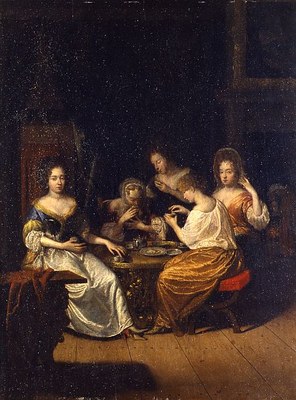 Teegesellschaft der Henriette Catharina von Oranien