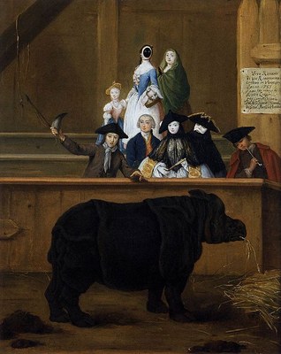 Pietro Longhi: Das Rhinozeros IMG